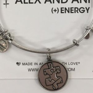 Alex & Ani Austism charm bracelet